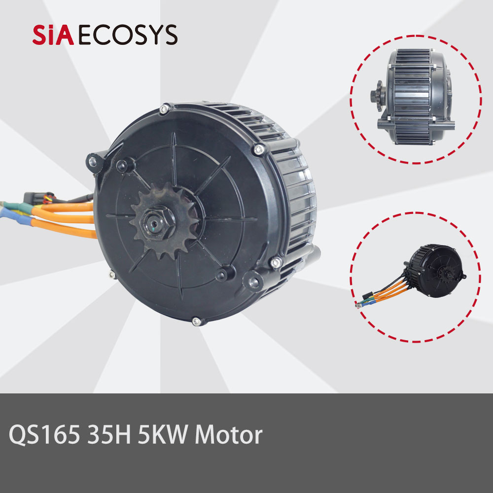 QSMOTOR QS165 5000W 35H PMSM S – Fardriver Nd72850 Controller recenzja i cena