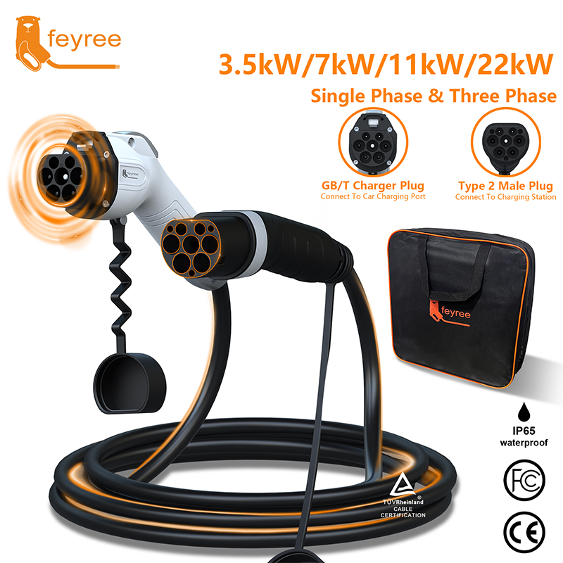 Kabel do ładowania EV Feyree,  – Ev Charger Type 2 22Kw 32A 3 Phase recenzja i cena